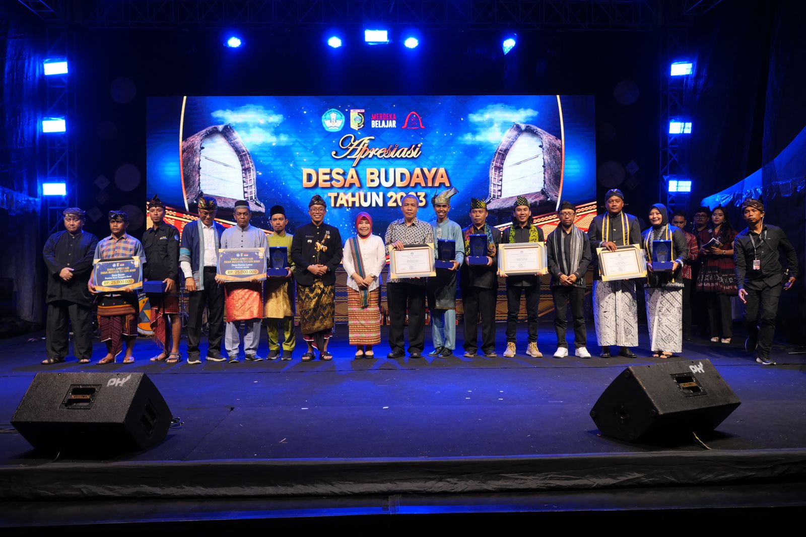 Kemendikbudristek menganugerahkan lima desa dalam Penghargaan Desa Budaya 2023