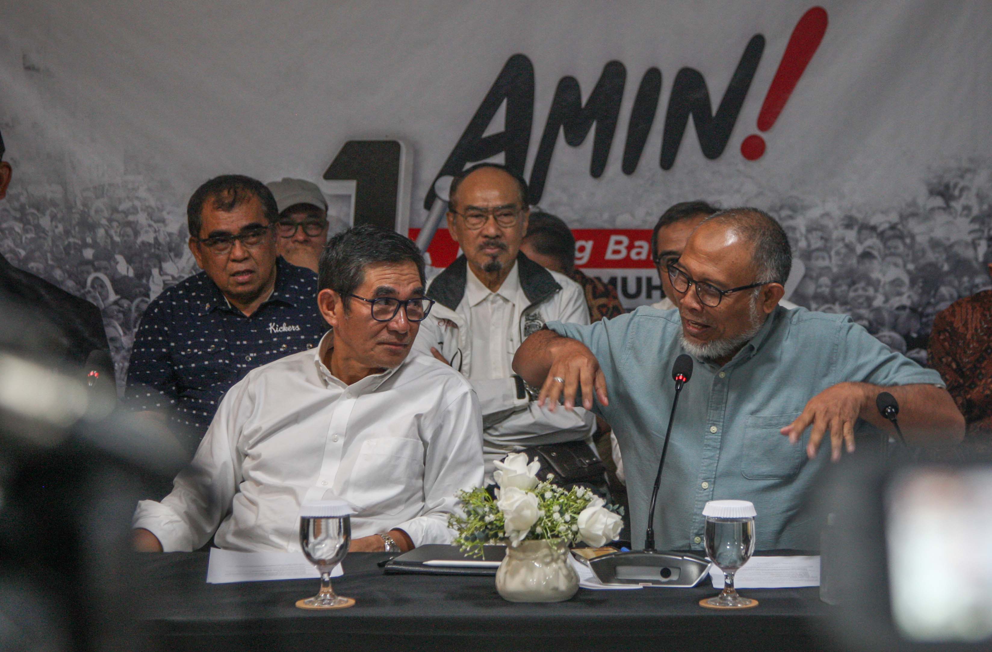 Timnas Amin memberikan penilaian terhadap hasil debat capres perdana