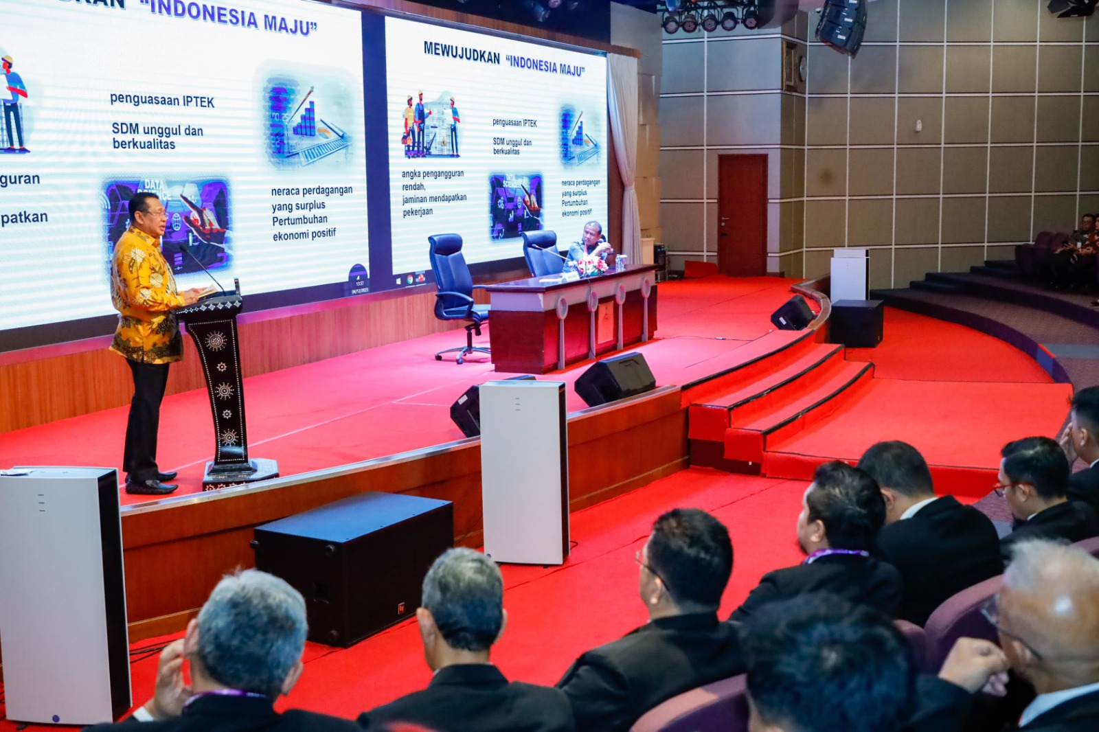 Ketua MPR RI Bambang Soesatyo (Bamsoet) menjadi narasumber pada Pemantapan Nilai-nilai Kebangsaan atau Taplai Lemhannas di Jakarta.