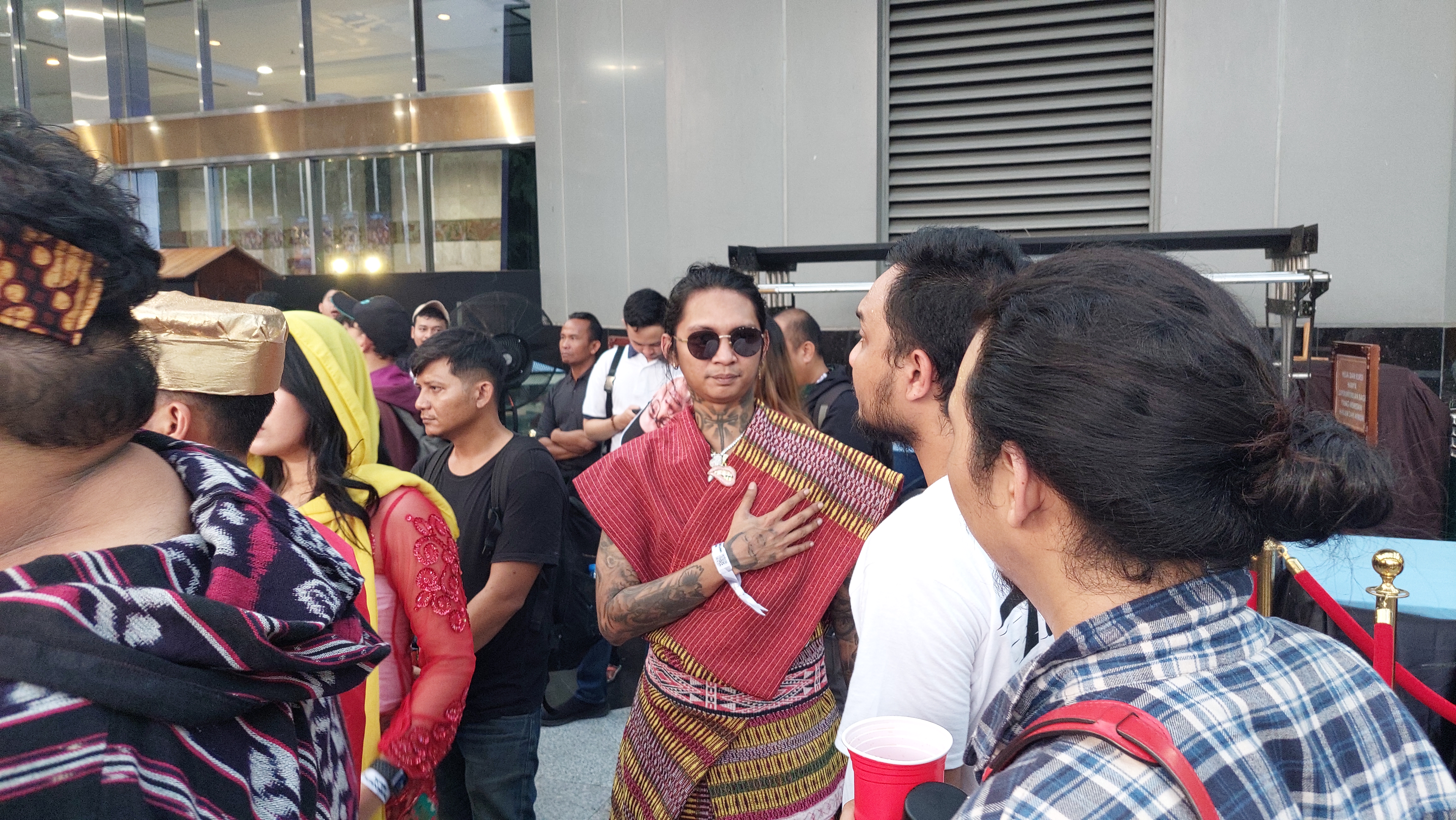 Young Lex dan Fico Fachriza hadir di arena debat cawapres dukung Ganjar-Mahfud