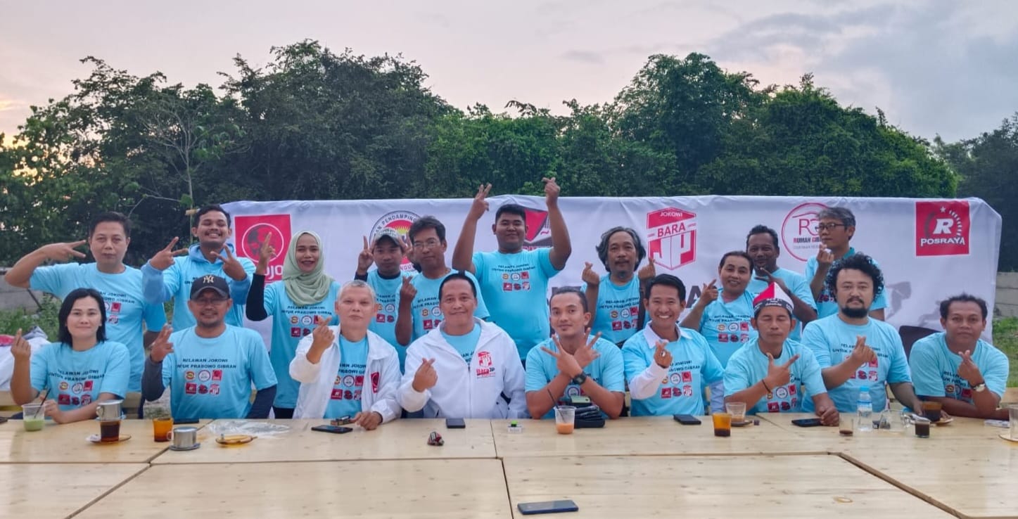 Konsolidasi sejumlah organisasi relawan pendukung Prabowo-Gibran di Provinsi Banten