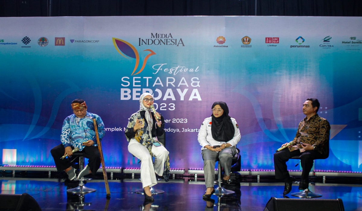 Diskusi bertajuk  “Mewujudkan Indonesia Inklusi Melalui Hak Pilih” di Festival Setara Berdaya Media Indonesia