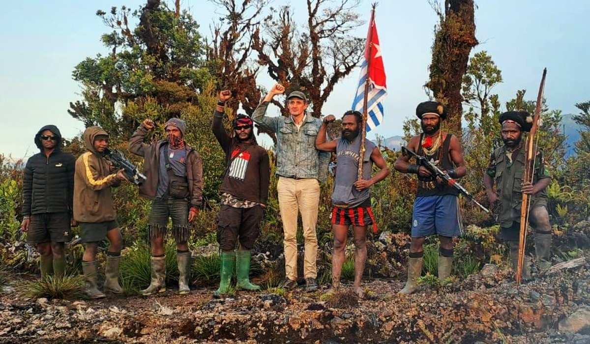 Pilot Susi Air asal Selandia Baru Phillip Mehrtens yang disandera KKB Papua.