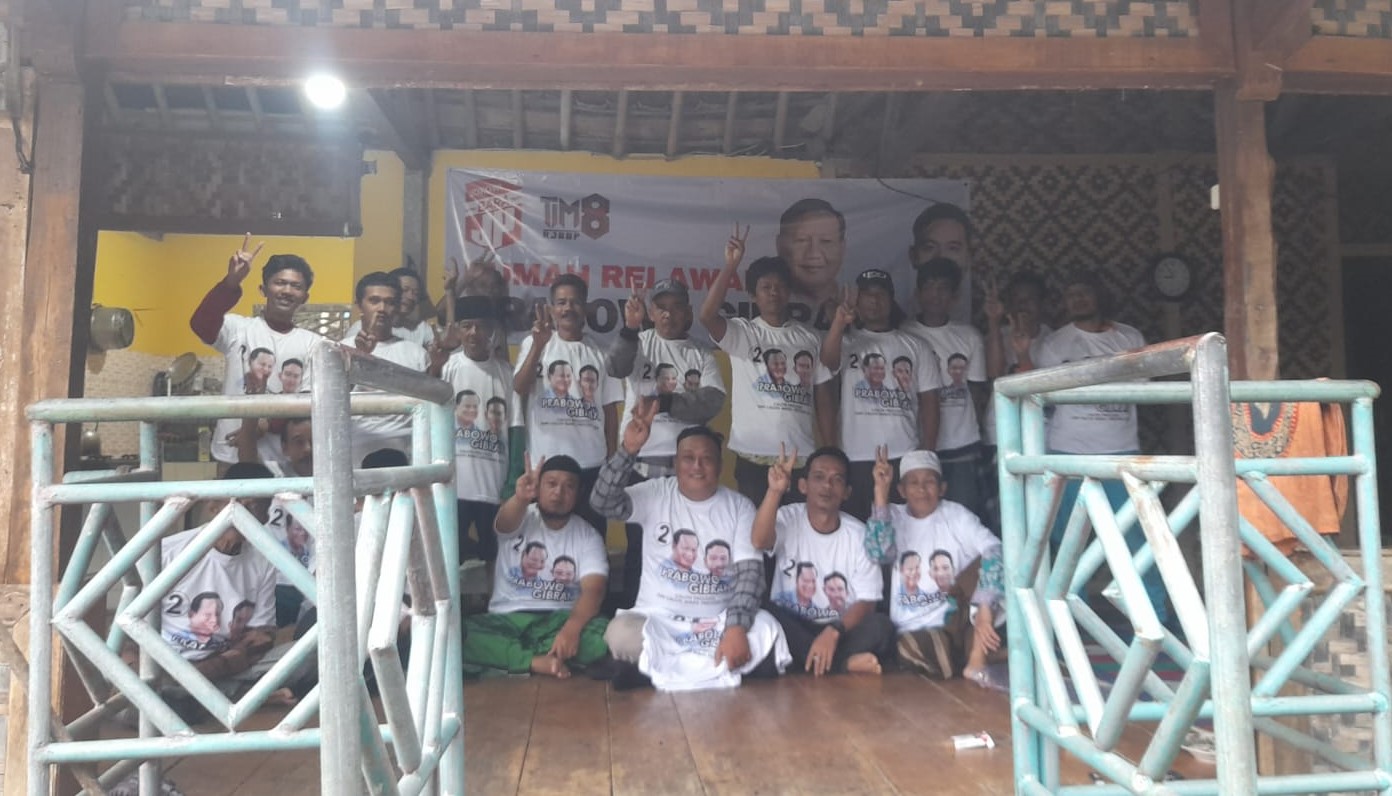 Bara JP dan TIM 8-RJBBP mendirikan rumah relawan di perkampungan di Banten