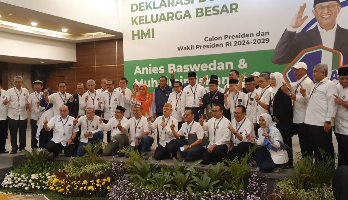 Deklarasi dukunganKeluarga Besar HMI kepada Anies dan Muhaimin