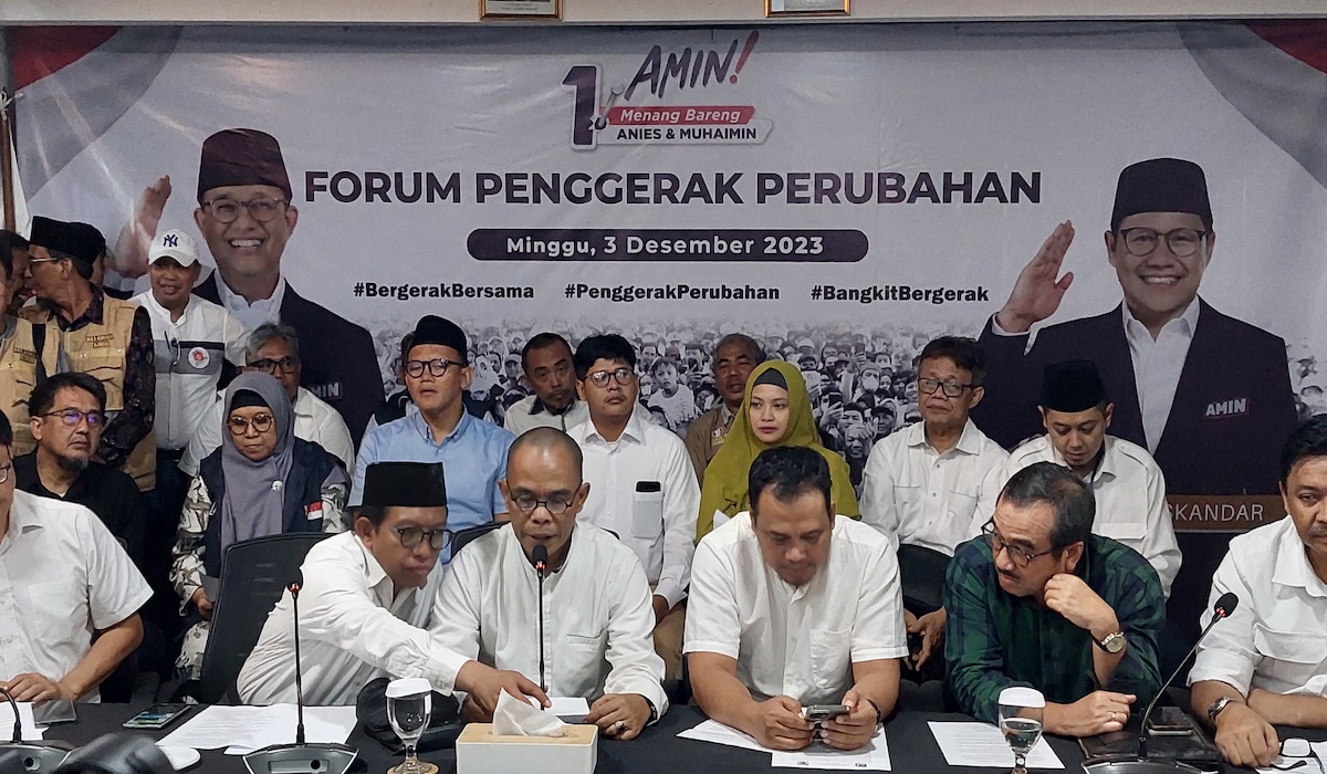 Pernyataan dukungan Forum Penggerak Perubahan untuk pasangan Anies Baswedan-Muhaimin Iskandar