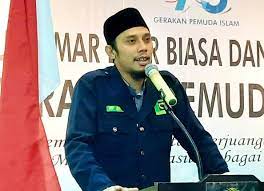 Ketua Umum PP Gerakan Pemuda Islam Diko Nugraha 