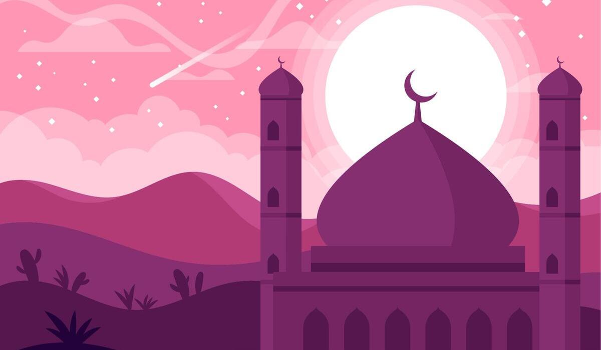 Ilustrasi kalender Islam, Hijriah.