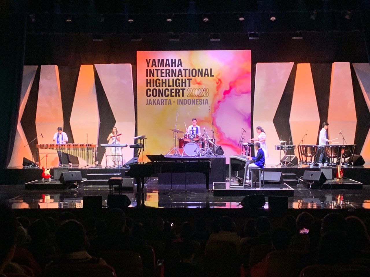 Yamaha International Highlight Concert 2023 di Artpreneur, Jakarta pada Sabtu (3/12).