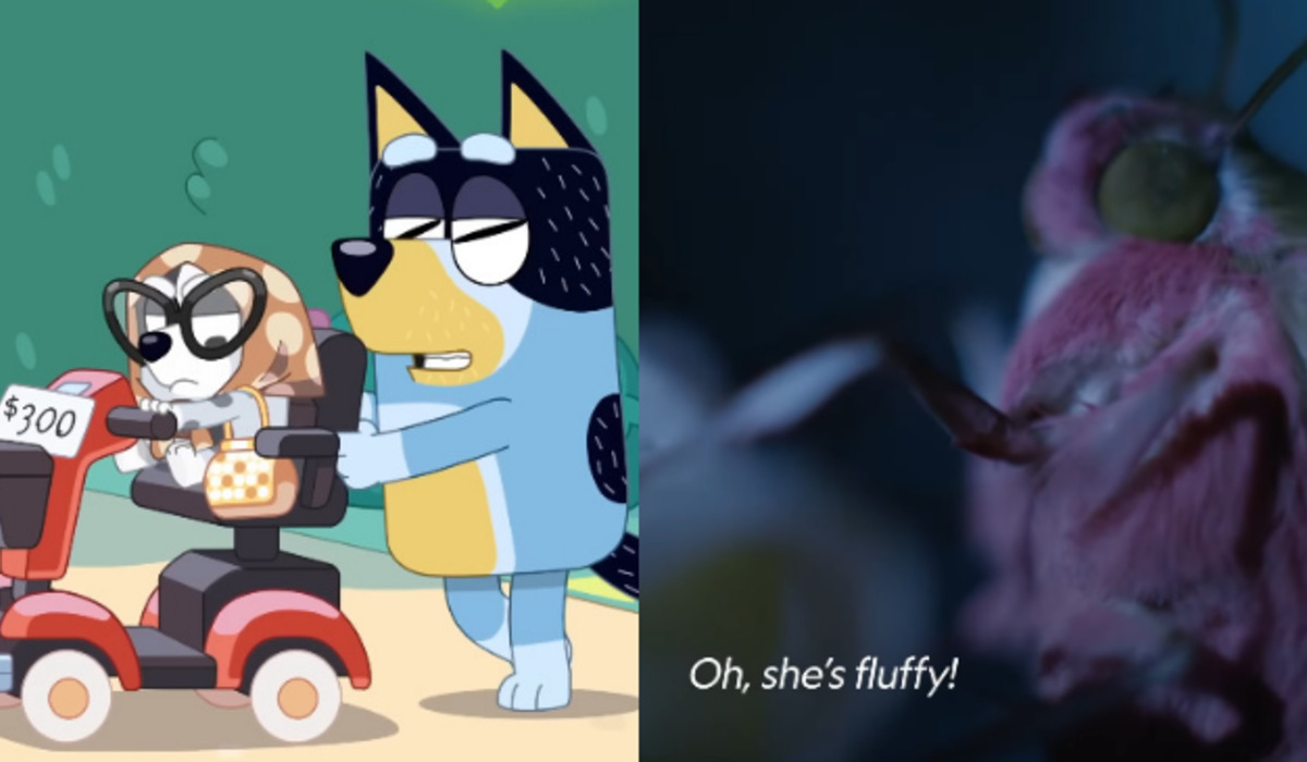 Serial Bluey dan  A Real Bug’s Life yang akan tayang awal 2024 di Disney+.