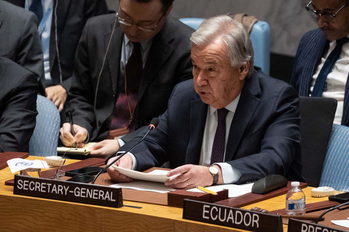 Antonio Guterres Terus Suarakan Gencatan Senjata