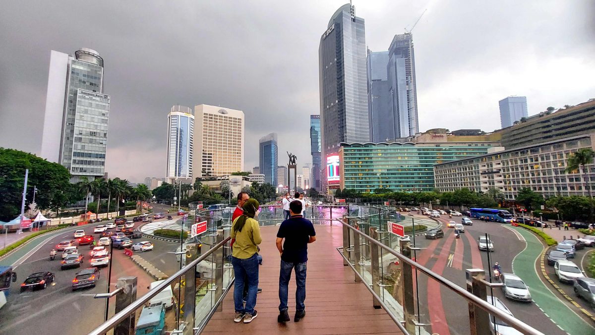 Ilustrasi: Bundara HI di Jakarta