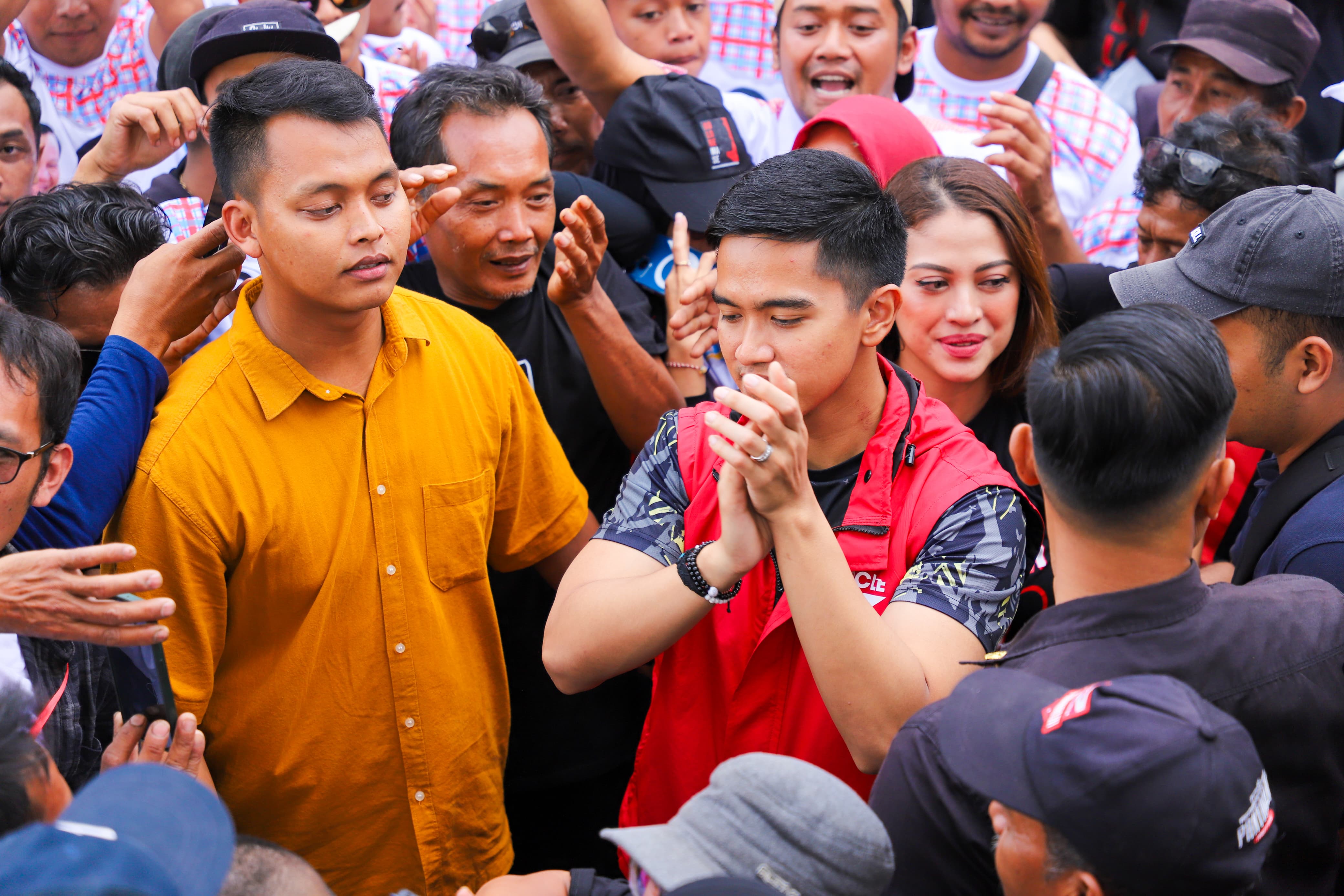 Ketua Umum PSI Kaesang Pangarep di Boyolali, Jateng