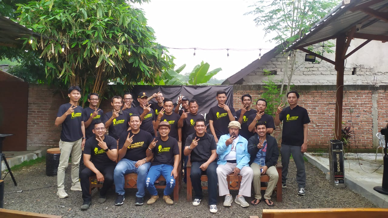 Relawan KAMI mengukuhkan struktur kepengurusan Dewan Pimpinan Cabang (DPC) di Kota Subang