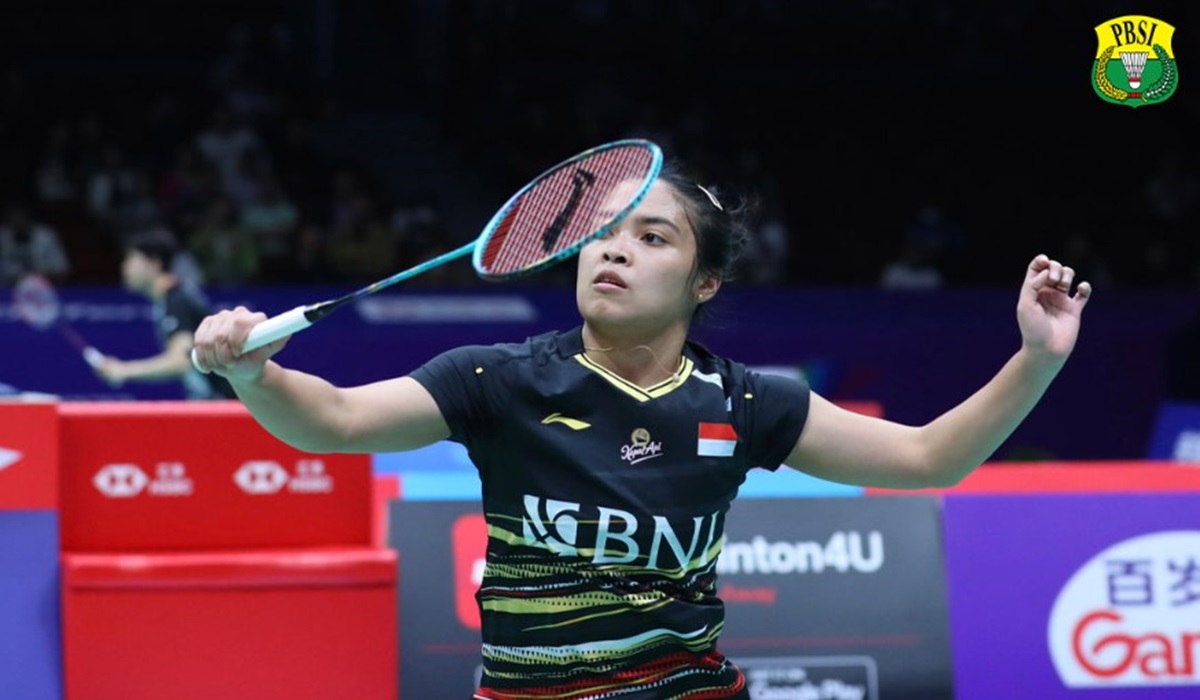 Tunggal putri Indonesia Gregoria Mariska Tunjung