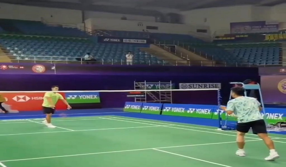 Tim Indonesia berlatih di New Delhi jelang India Open 2024