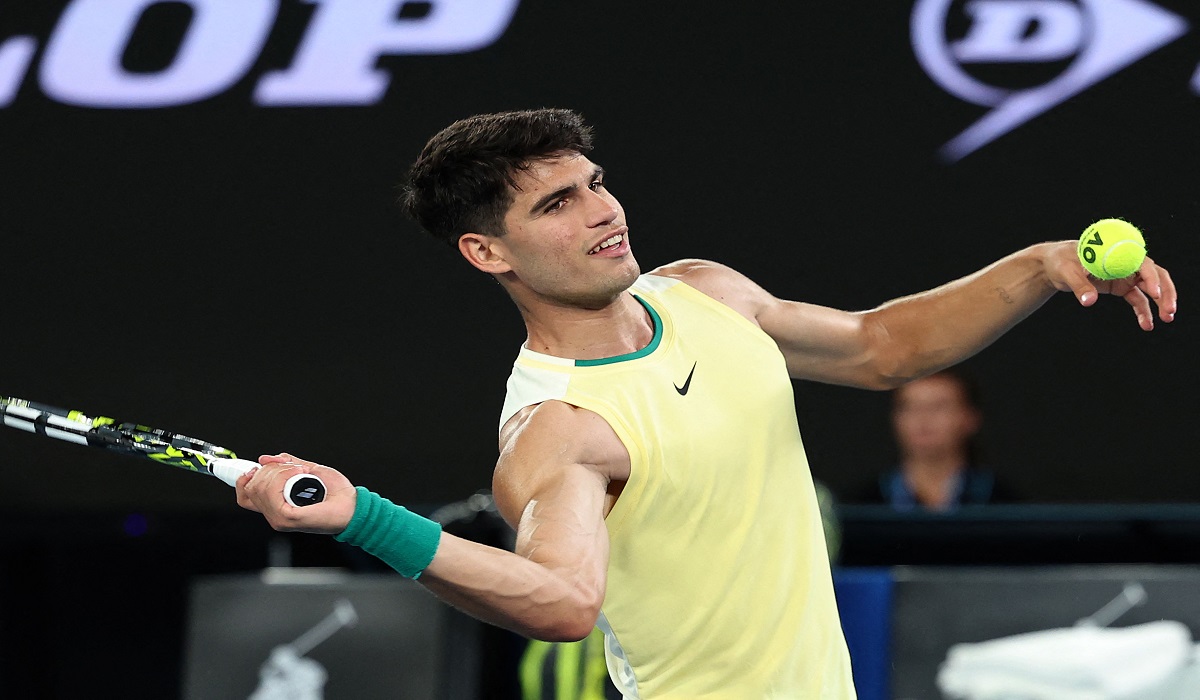 Petenis nomor satu dunia Carlos Alcaraz