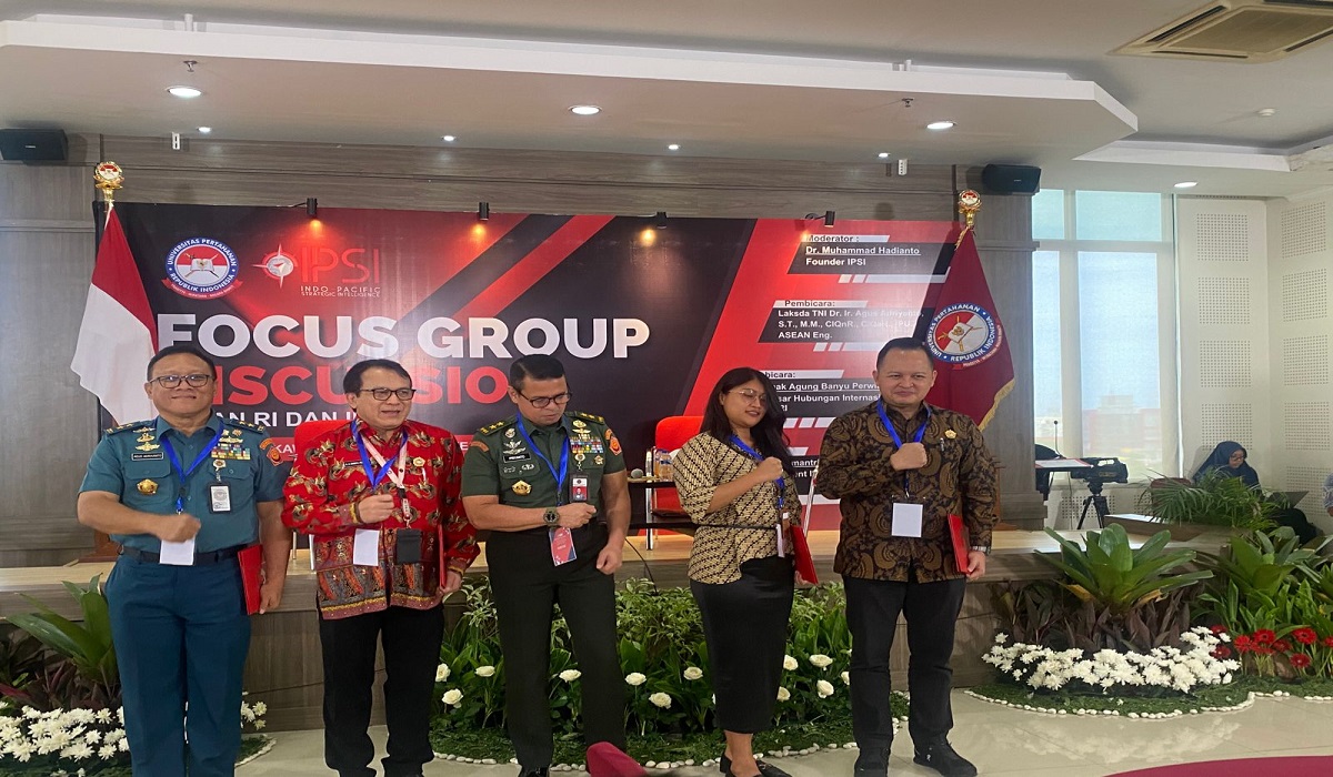 FGD mengenai kerentanan Indo-Pasifik yang digelar Universitas Pertahanan
