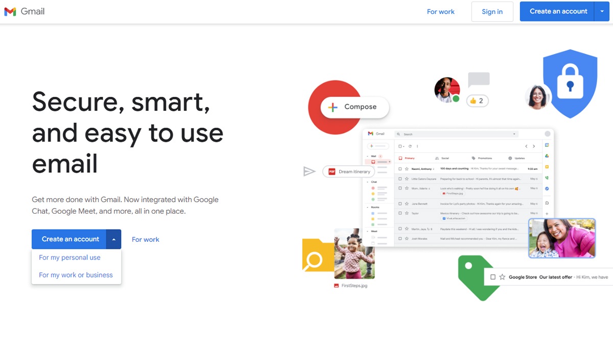 Cara membuat email baru di platform Gmail