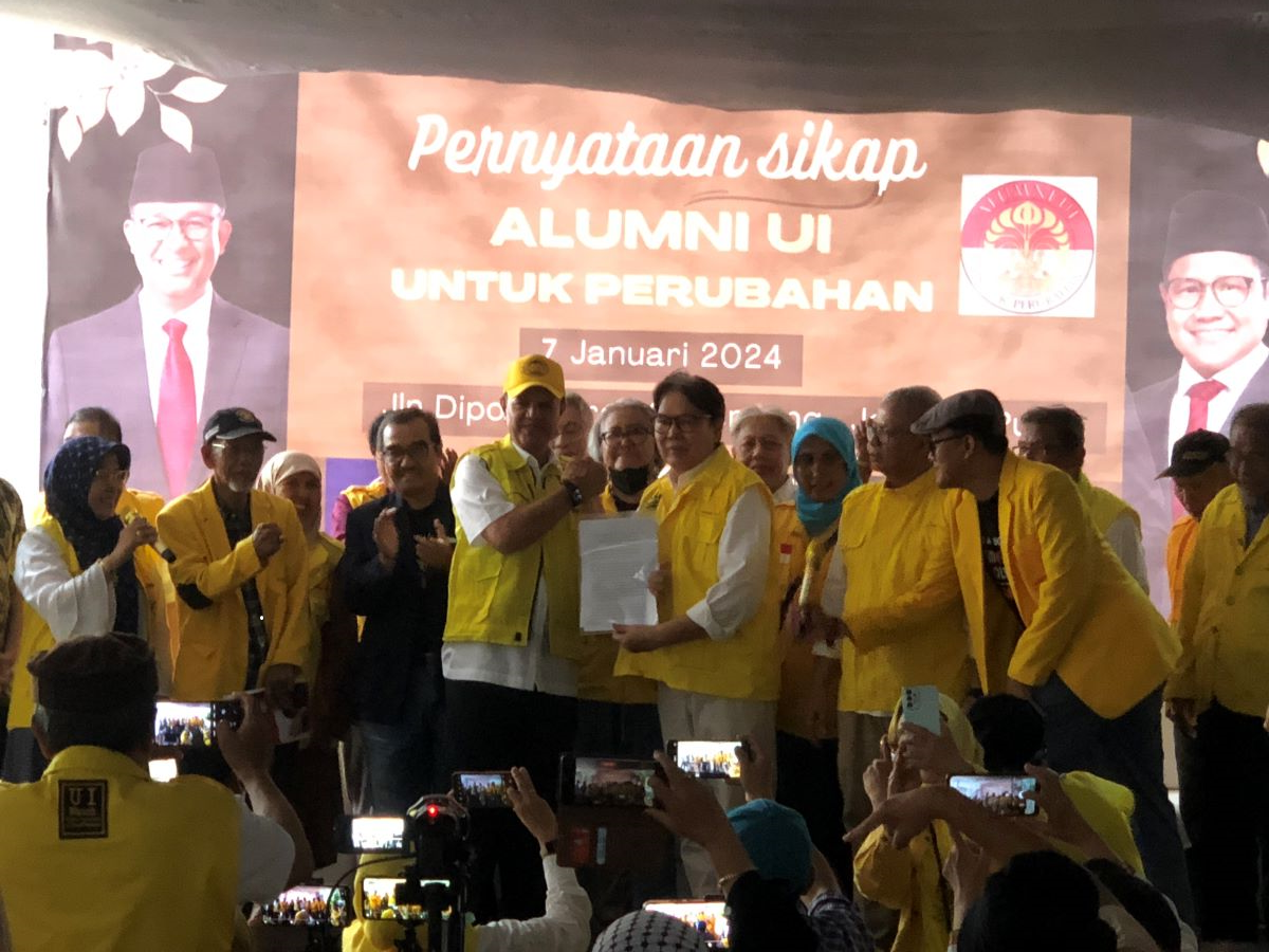 Debat Capres, Alumni UI Dukung Anies Baswedan-Muhaimin Iskandar  