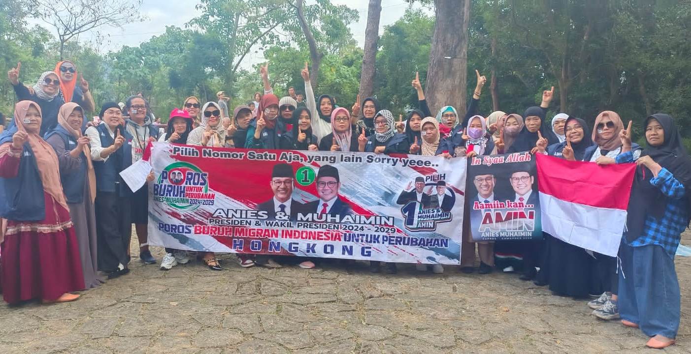 BMI mendeklarasikan pembentukan Poros BMI HK dan Makau untuk Perubahan di Hong Kong dan Makau, Minggu (31/12), di Aberden, Hong Kong.