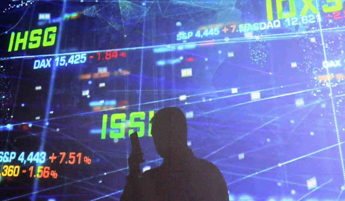 Ilustrasi Indeks Harga Saham Gabungan (IHSG).