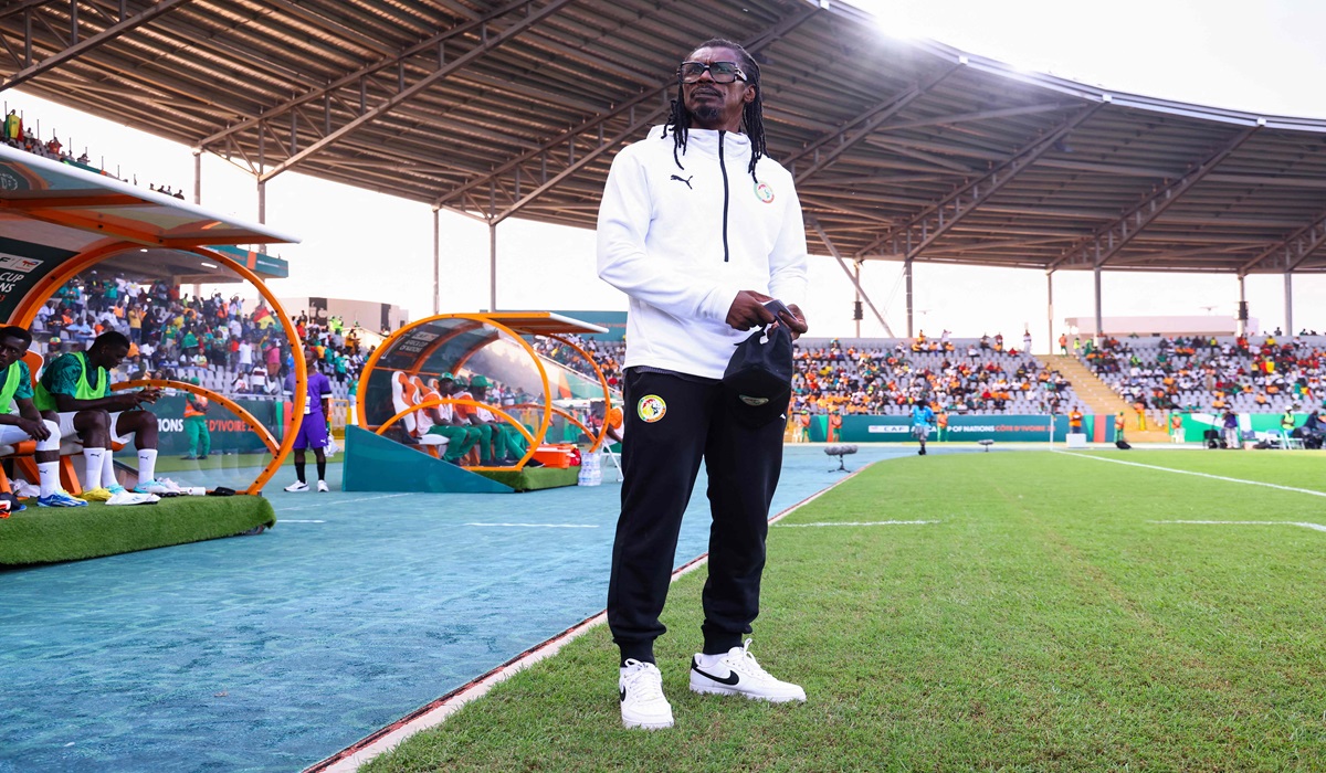Pelatih timnas Senegal Aliou Cisse