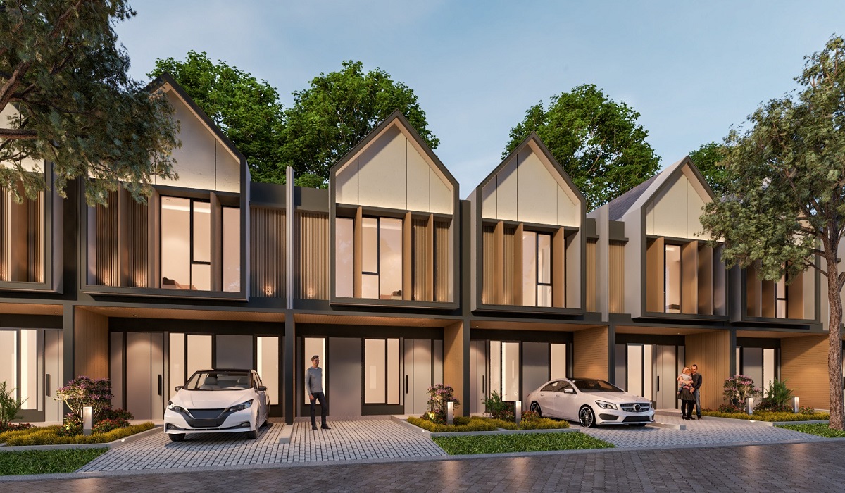 Maket pengembangan Socia Garden Residence