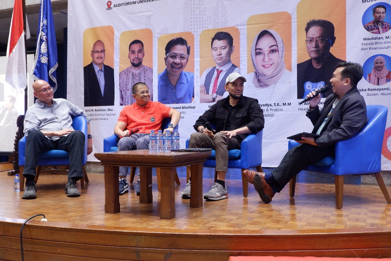 Salah satu kegiatan dalam pengembangan teknososiopreneur yang digelar Universitas Trilogi. 