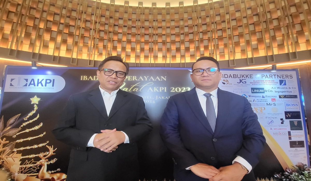 Ketua umum AKPI Imran Nating di Perayaan Natal Bersama