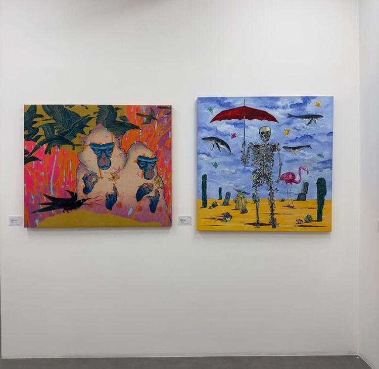 Karya seni dalam pameran Other Me