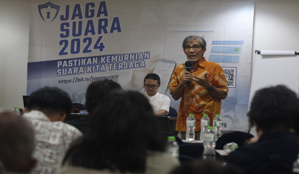 Peluncuran aplikasi Jaga Suara 2024 untuk mengantisipasi kecurangan pemilu