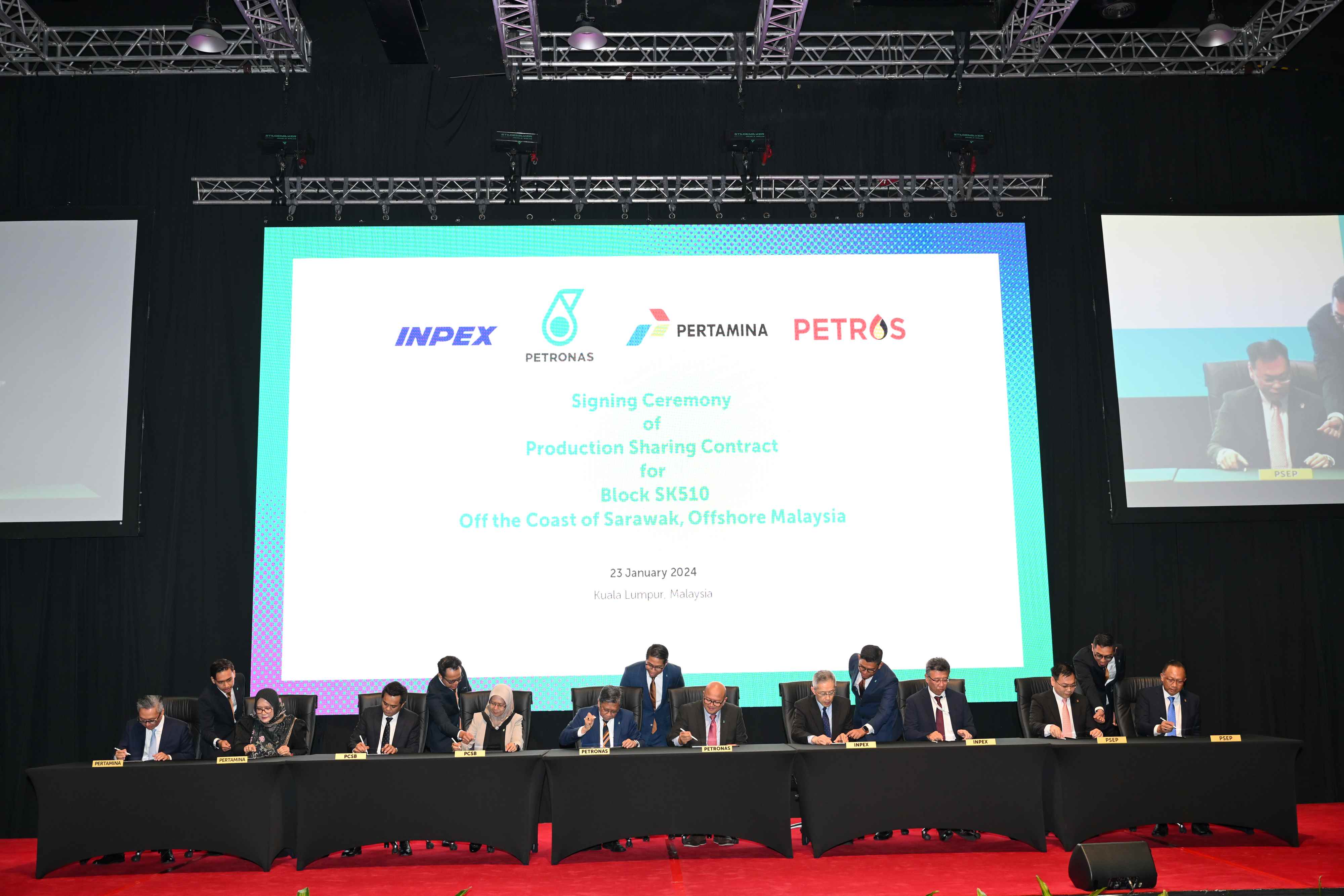 Pertamina dan mitranya resmi  kelola Blok SK510 di Malaysia