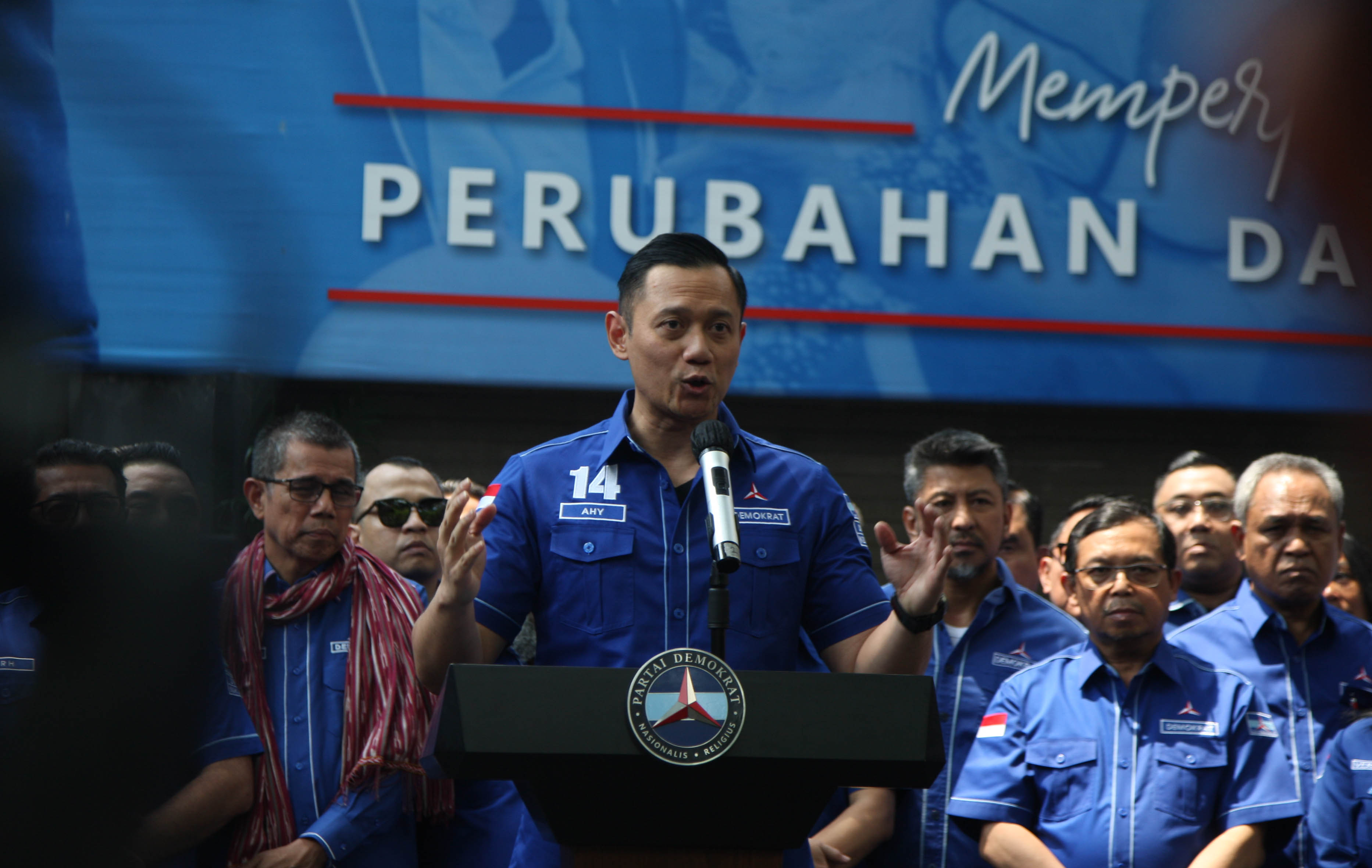 Ketua Umum Partai Demokrat Agus Harimurti Yudhoyono