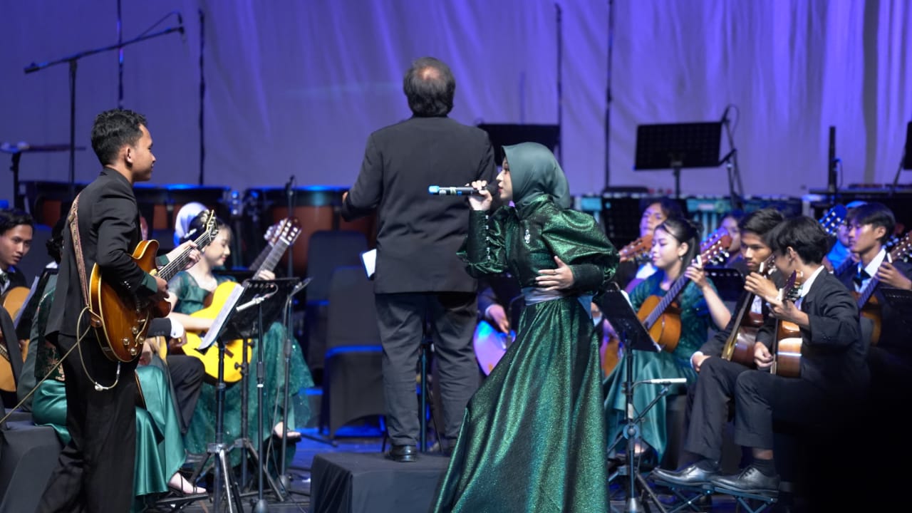 Anniversary Concert Reminiscing Memories yang digelar di Taman Budaya Yogyakarta pada Jumat (26/1)