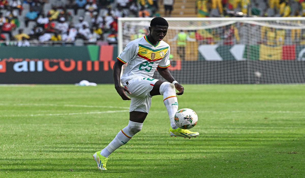 Gelandang Senegal Lamine Camara