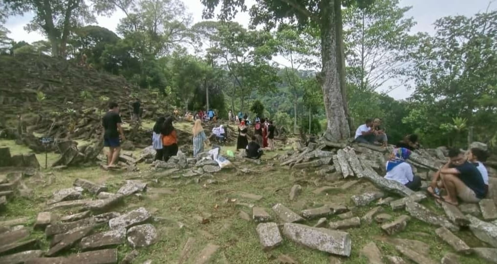 Libur Akhir Tahun, Kunjungan Wisatawan ke Situs Megalitikum Gunung Padang Normal