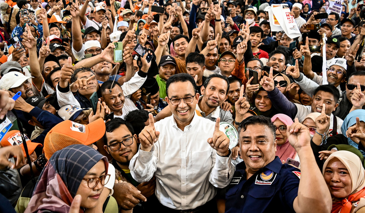 Calon presiden nomor urut 1 Anies Baswedan.
