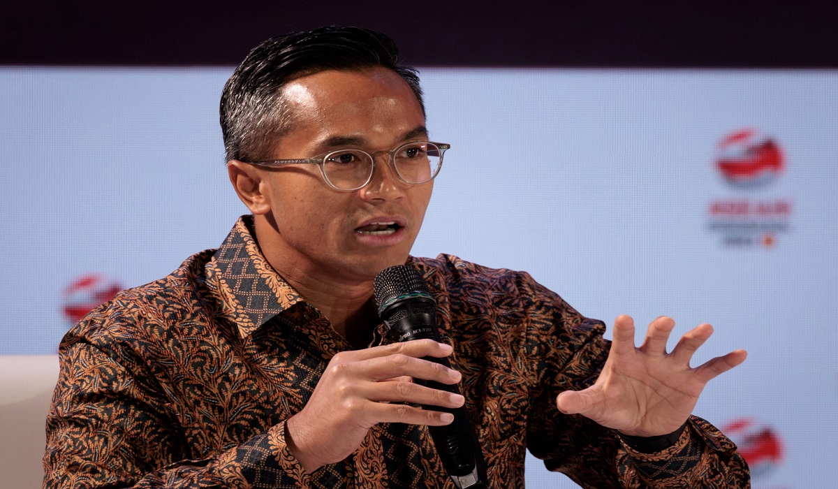 Ketua umum Akuatik Indonesia Anindya Bakrie yang kini ditunjuk jadi CdM Indonesia di Olimpiade Paris 2024