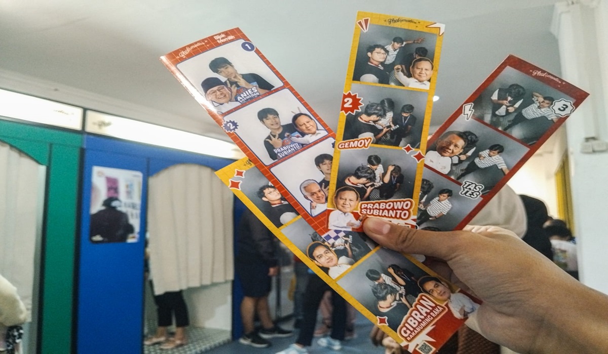 Demam Pemilu, Di Photomatics, Anda Bisa Foto Bareng Capres dan Cawapres