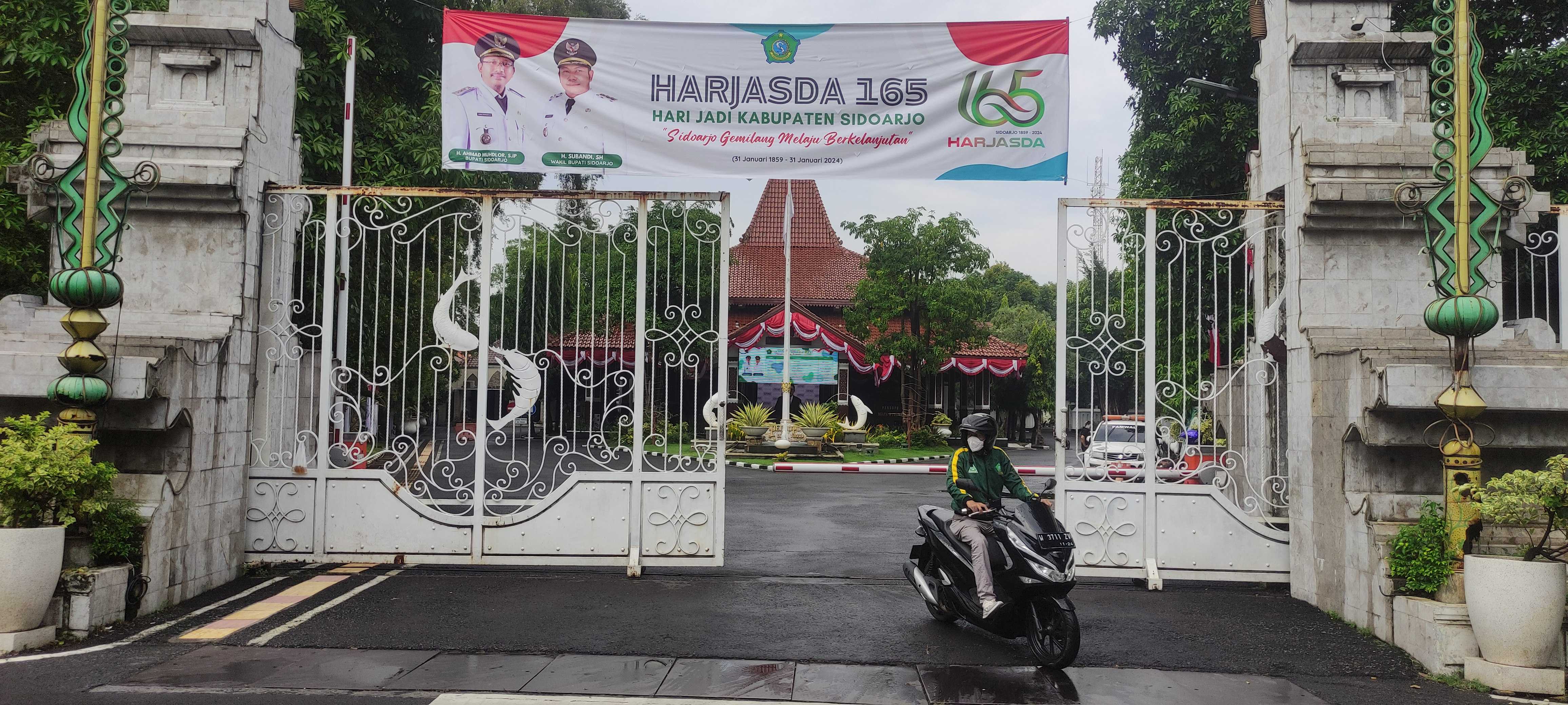 Setelah OTT KPK, Pendopo Delta Wibawa Sidoarjo Sepi