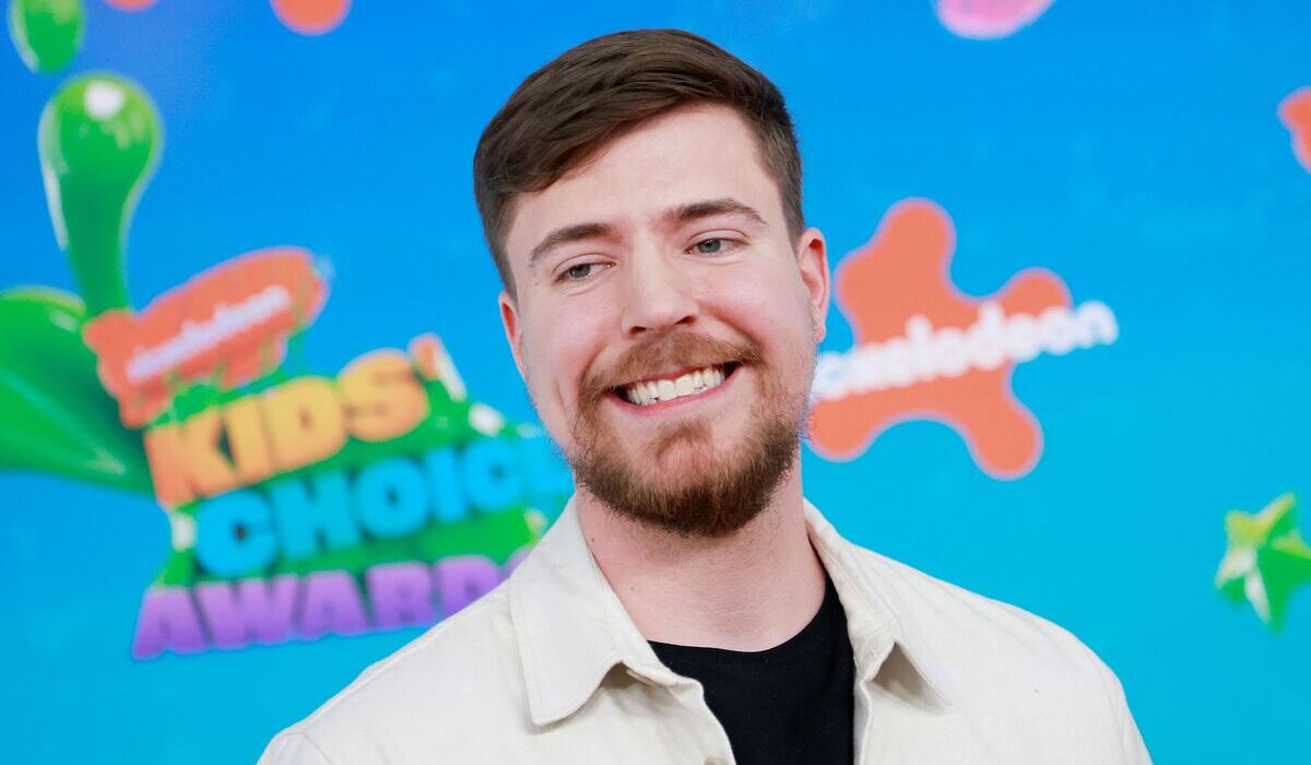 Youtuber Jimmy Donaldson atau terkenal dengan nama MrBeast.