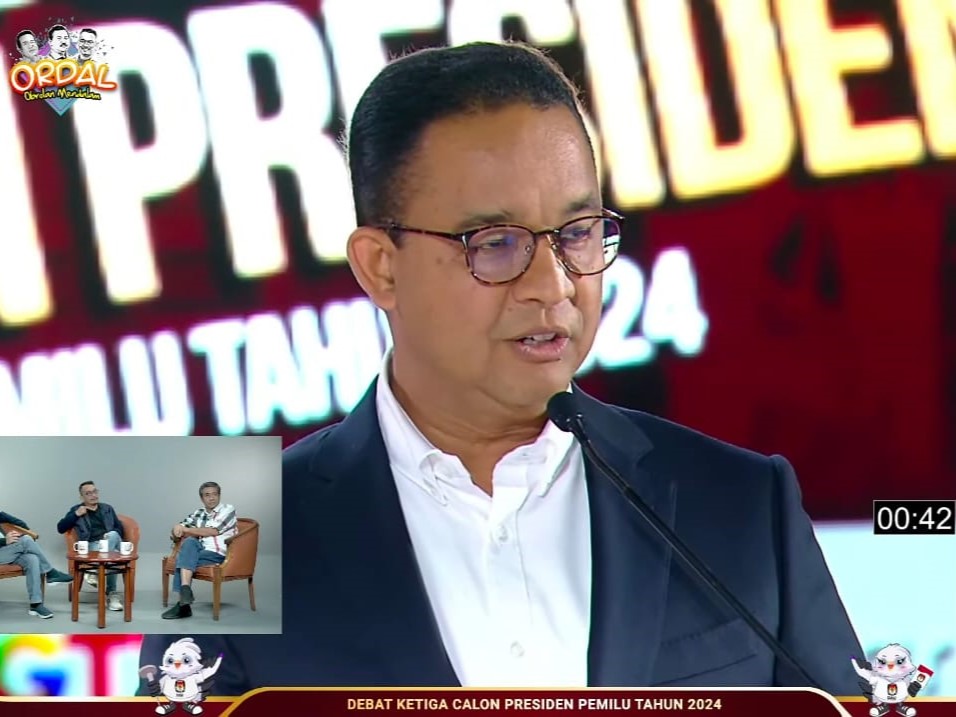 Capres nomor urut 1 Anies Baswedan