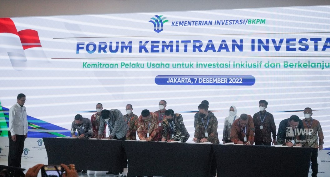 Ilustrasi PT IWIP ssat hadir dalam Forum Kemitraan Investasi di Jakarta. 
