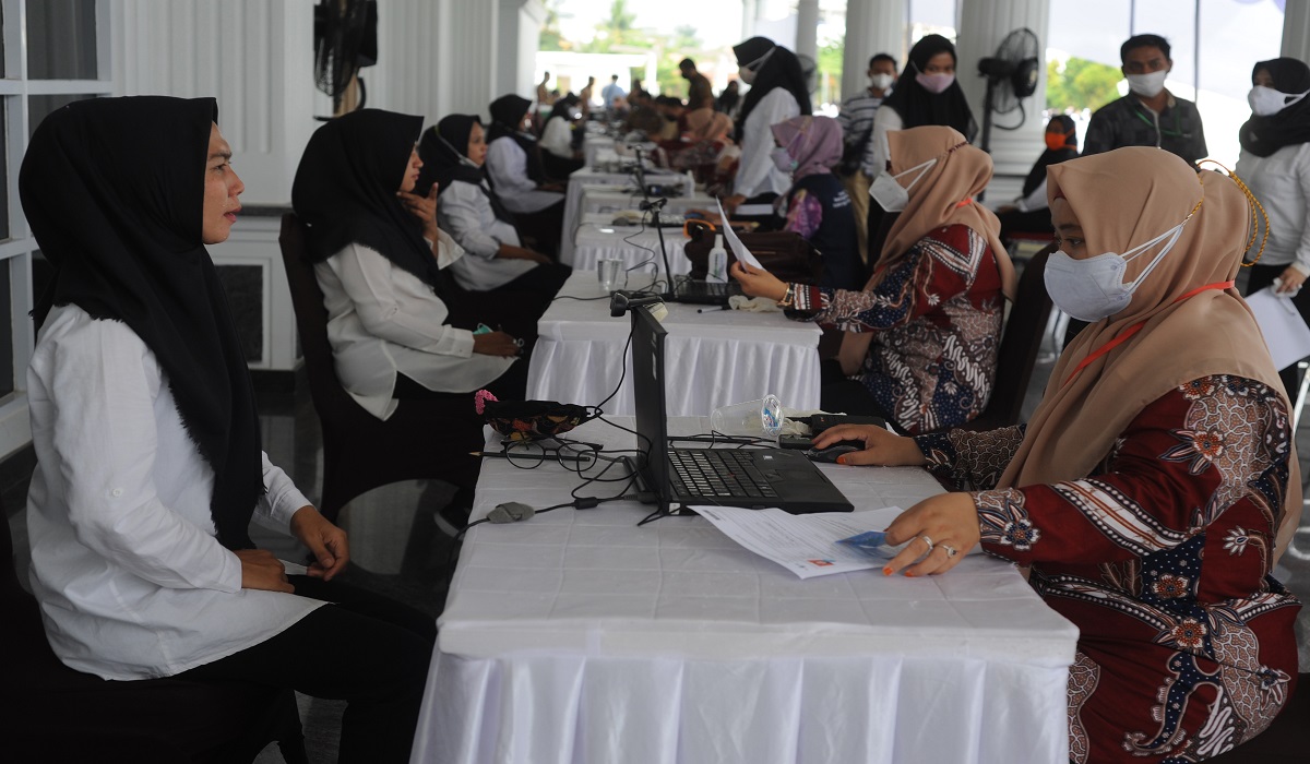 Ujian SKD CPNS di Palembang, Sumsel