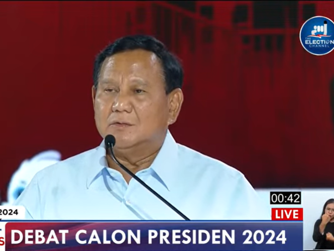 Prabowo Subianto Ajak Rakyat Bersyukur Indonesia Bebas Konflik Bersenjata  