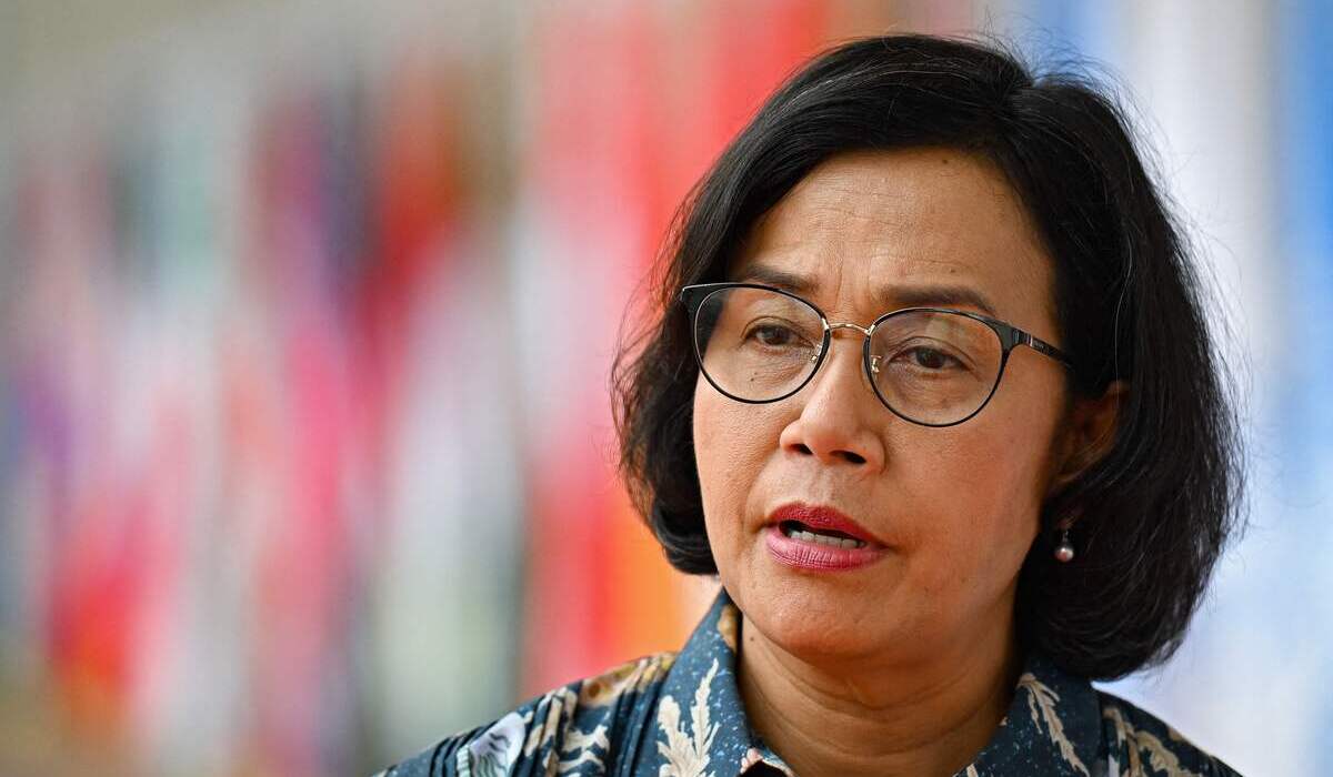 Menteri Keuangan Sri Mulyani.