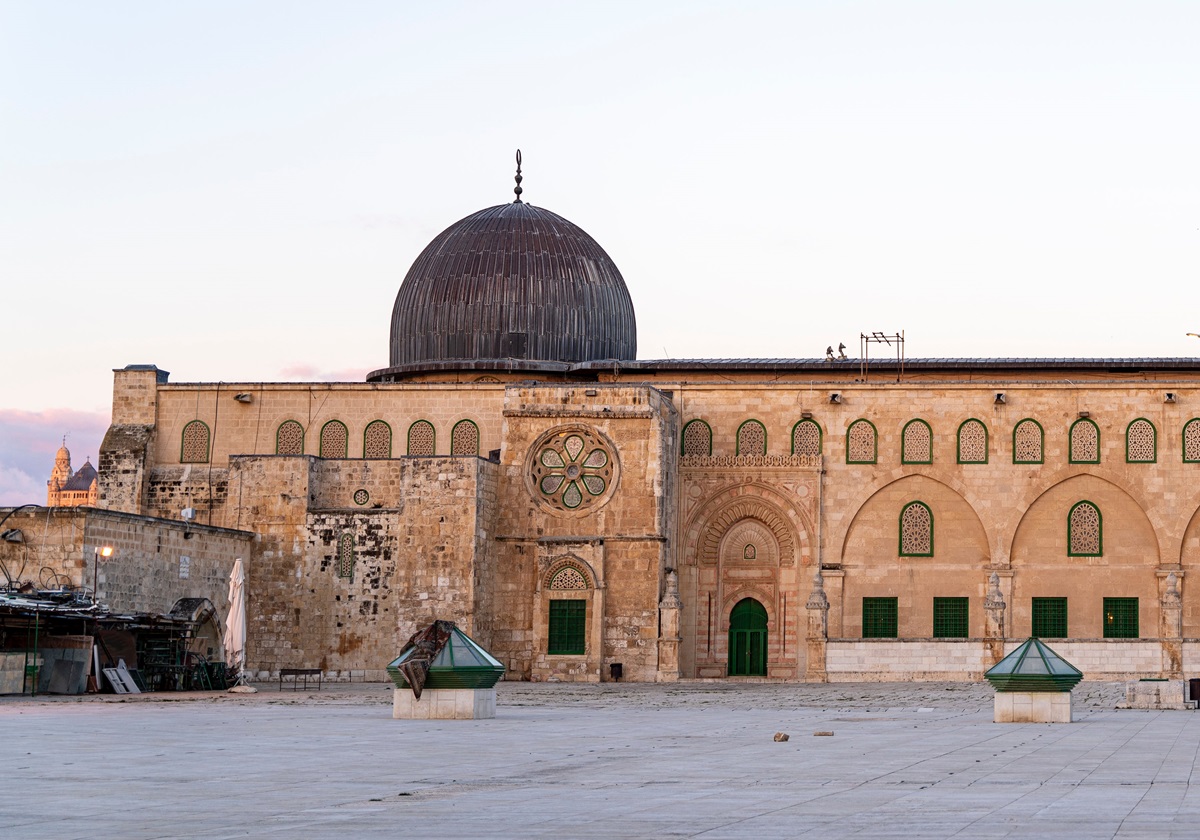 Masjid Al-Aqsa di Yerusalem.