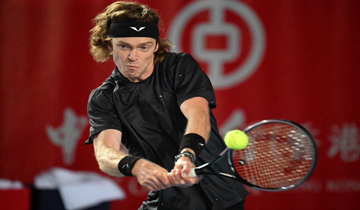 Petenis Rusia Andrey Rublev