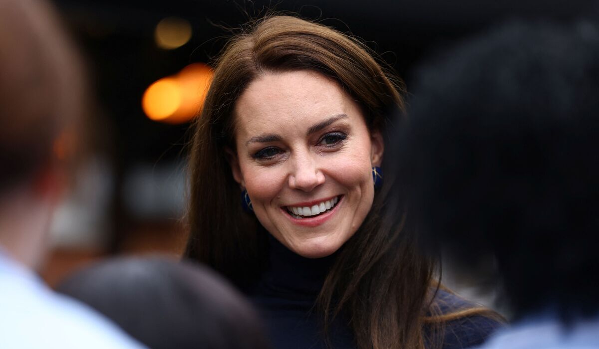 Kate Middleton di Oxford House Nursing Home, Slough, pada Februari 2023.